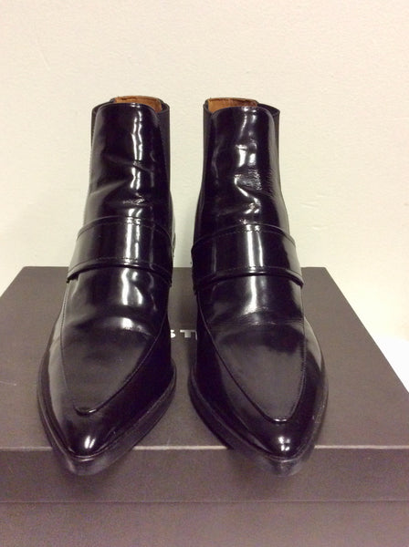 Whistles patent hot sale boots