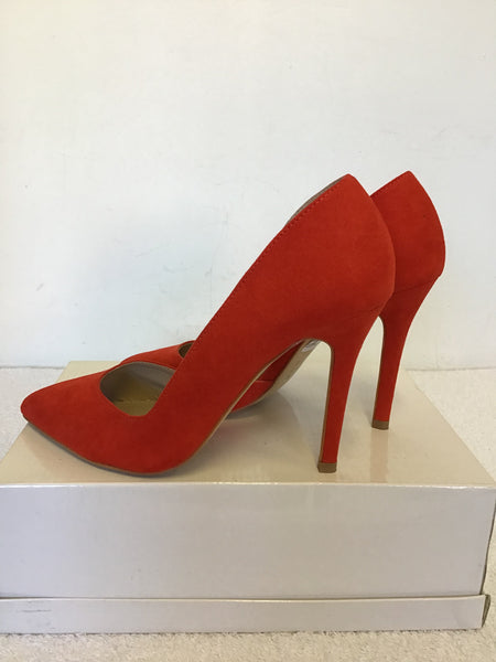 Kurt geiger 2024 orange heels