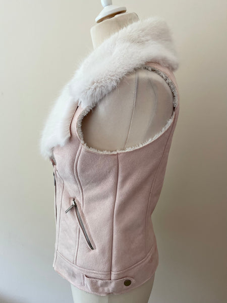 Mint velvet hot sale fur gilet