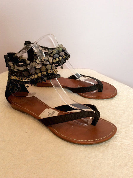 Zigi soho beaded online sandals