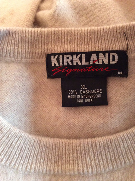 Kirkland signature hot sale cashmere sweater