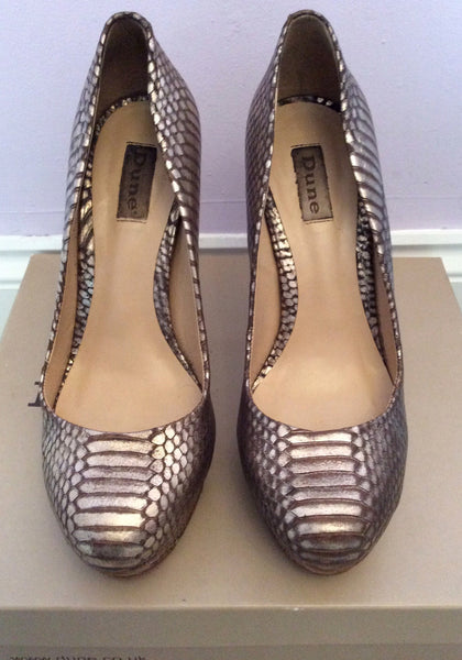 Dune 2024 snakeskin heels