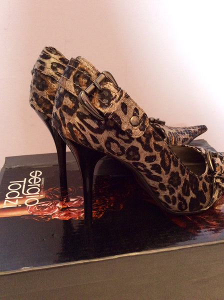 Faith leopard print boots sale