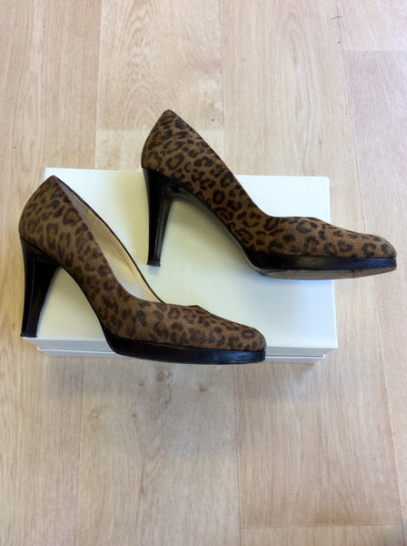 Russell and bromley leopard best sale print shoes