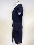 BRAND NEW HYBRID NAVY BLUE CAP SLEEVE BODYCON DRESS SIZE 14