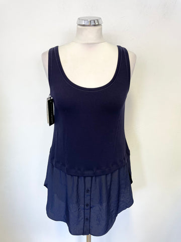 BRAND NEW MARCCAIN SPORTS NAVY SCOOP NECK SLEEVELESS TOP  SIZE N5 UK 16