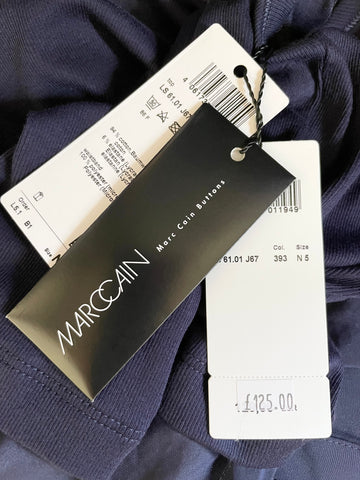 BRAND NEW MARCCAIN SPORTS NAVY SCOOP NECK SLEEVELESS TOP  SIZE N5 UK 16