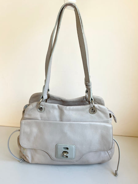 RADLEY CREAM LEATHER SHOULDER BAG