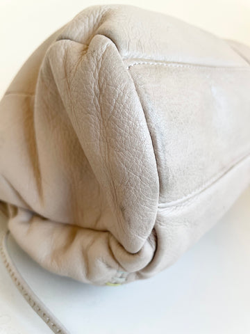 RADLEY CREAM LEATHER SHOULDER BAG