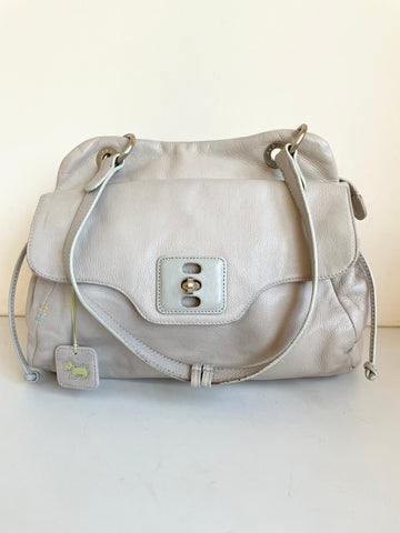 RADLEY CREAM LEATHER SHOULDER BAG