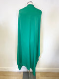 BRAND NEW KEVAN JON EMERALD GREEN LARGE WRAP/CAPE ONE SIZE