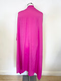 BRAND NEW KEVAN JON FUCHSIA PINK LARGE WRAP/CAPE ONE SIZE