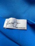 BRAND NEW KEVAN JON ROYAL BLUE LARGE WRAP/CAPE ONE SIZE