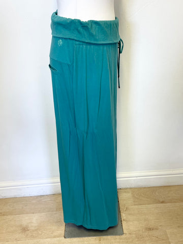 BRAND NEW SANDWICH TURQUOISE MAXI SKIRT &PRINT TOP SIZE 10/M