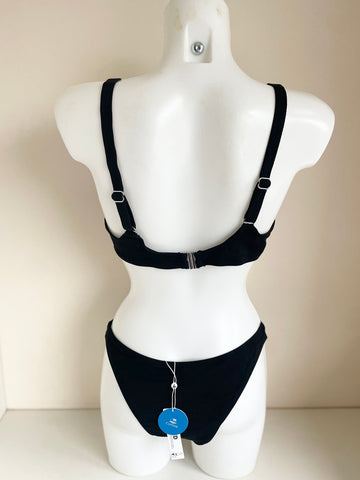 BRAND NEW CUPSHE BLACK BIKINI SIZE XL