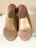 MICHAEL KORS BEIGE SUEDE ANKLE BOOTS SIZE 6.5/40