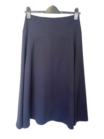 SPORTMAX CODE NAVY FLARED SKIRT SIZE 6