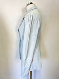 Armani Jeans Light Blue Jacket Size 14