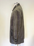 BRAND NEW JOSEPH RIBKOFF GREY ZIP TRIMMED EDGE TO EDGE JACKET SIZE L