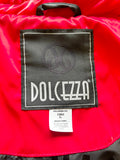 DOLCEZZA RED QUILTED SLEEVELESS BODY WARMER SIZE XL