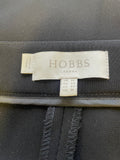 HOBBS BLACK TAPERED LEG TROUSERS SIZE 14