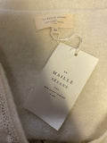 BRAND NEW LA MAILLE SEZANE ECRU KID MOHAIR CARDIGAN  SIZE XS