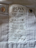 HUGO BOSS ARKANSAS INDIGO STRAIGHT LEG JEANS SIZE 32/32