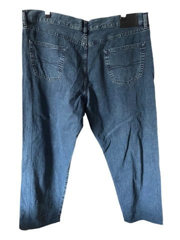 HUGO BOSS ARKANSAS BLUE DENIM STRAIGHT LEG JEANS SIZE 42/34