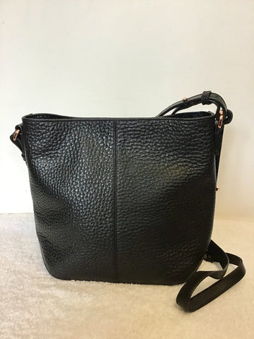 BRAND NEW RADLEY BLACK LEATHER CROSS BODY BAG