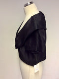 BRAND NEW GOLD BY MICHAEL H BLACK BOLERO JACKET SIZE 20