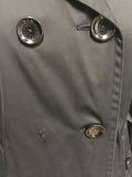 MICHAEL KORS BLACK MAC/ TRENCHCOAT SIZE L