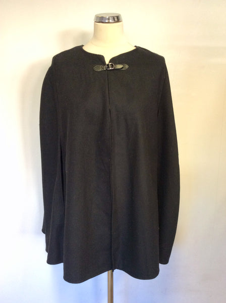 BRAND NEW MARKS & SPENCER BLACK CAPE ONE SIZE