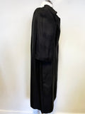 LK BENNETT BLACK COLLARLESS 3/4 PUFF SLEEVE SPECIAL OCCASION COAT SIZE 12