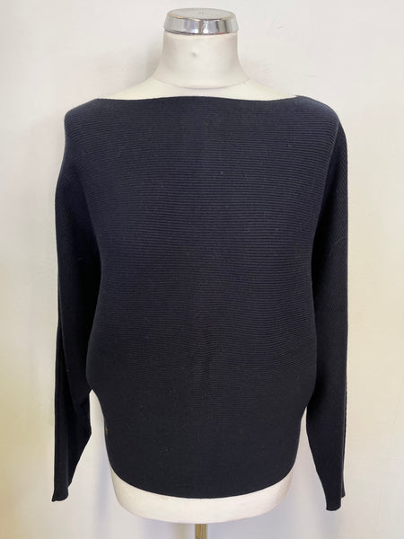 BRAND NEW RALPH LAUREN NAVY BLUE DOLMAN SLEEVE JUMPER SIZE M