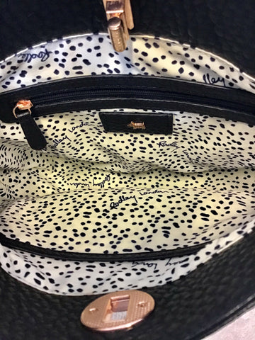 BRAND NEW RADLEY BLACK LEATHER CROSS BODY BAG