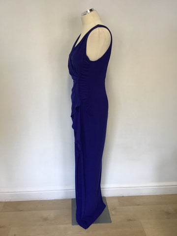 COAST COBALT BLUE LONG SPECIAL OCCASION/ EVENING DRESS SIZE 14