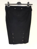 KAREN MILLEN NAVY BLUE PENCIL SKIRT SIZE 8