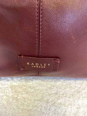 RADLEY CHESTNUT BROWN LARGE LEATHER SHOULDER BAG