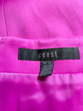 COAST FUSHIA PINK STRAPLESS SPECIAL OCCASION DRESS SIZE 12