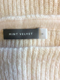 MINT VELVET PALE PINK WIDE BOAT NECKLINE JUMPER SIZE 14