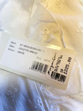 BRAND NEW ALICE BY TEMPERLEY COLETTE WHITE BROIDIERE ANGLAISE FRILL DRESS SIZE 10