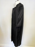 LK BENNETT BLACK COLLARLESS 3/4 PUFF SLEEVE SPECIAL OCCASION COAT SIZE 12