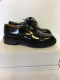 BRAND NEW WHISTLES BLACK LACE UP SHOES SIZE 6/39