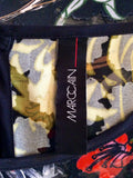 BRAND NEW MARCCAIN BLACK FLORAL PRINT SILK BLEND TOP SIZE N4 UK 14/16