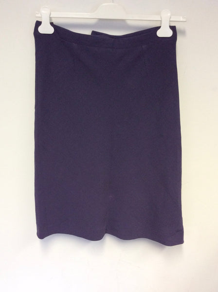 MULBERRY HEATHER CREPE A LINE SKIRT SIZE 12