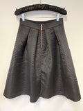 BRAND NEW TED BAKER BLACK BOX PLEATED SKIRT SIZE 2 UK 10