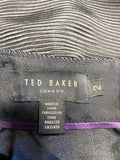 BRAND NEW TED BAKER BLACK BOX PLEATED SKIRT SIZE 2 UK 10