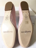 BRAND NEW RUSSELL & BROMLEY PALE PINK LEATHER FLATS SIZE 7/40