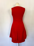 COAST RED BUBBLE HEMLINE SPECIAL OCCASION DRESS SIZE 8