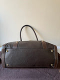 RARE MULBERRY FITZROVIA  DARK BROWN LEATHER TOTE/ SHOULDER BAG